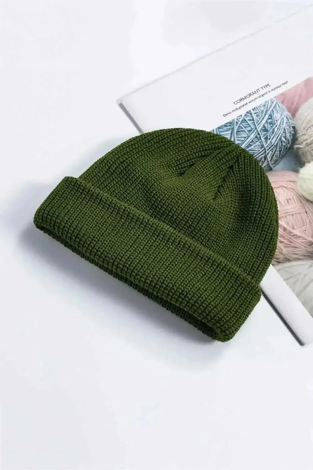 Cozy Rib-Knit Cuff Beanie - Bad Moms Club