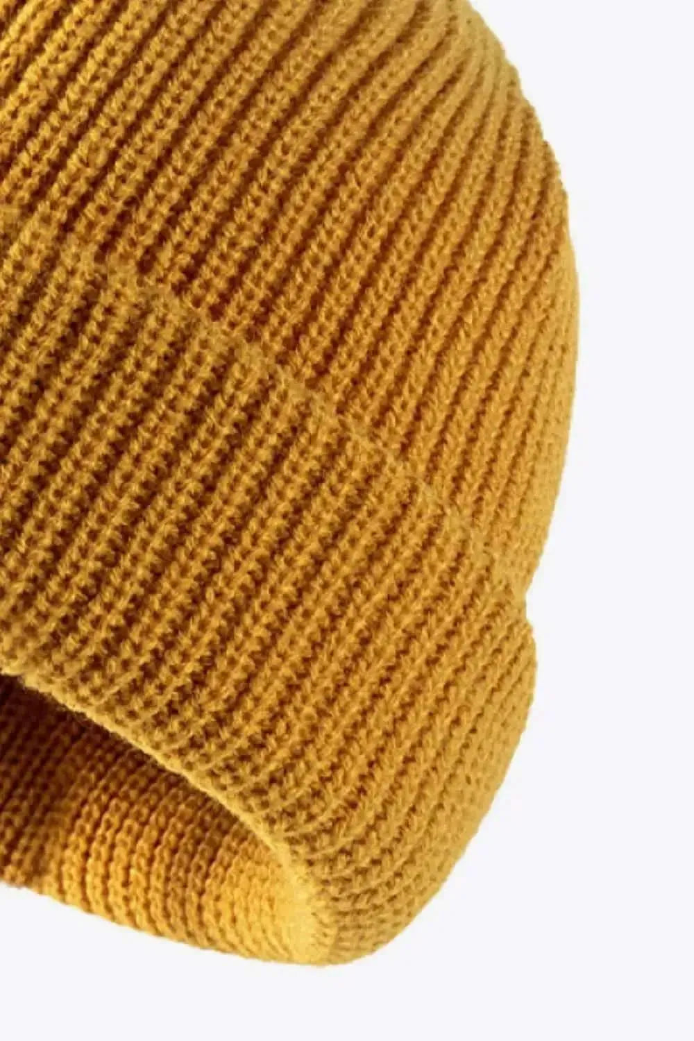 Calling For Winter Rib-Knit Beanie - Bad Moms Club