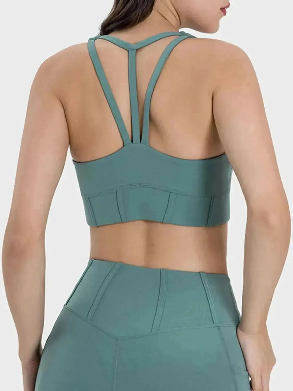 Square Neck Wide Strap Active Tank - Bad Moms Club