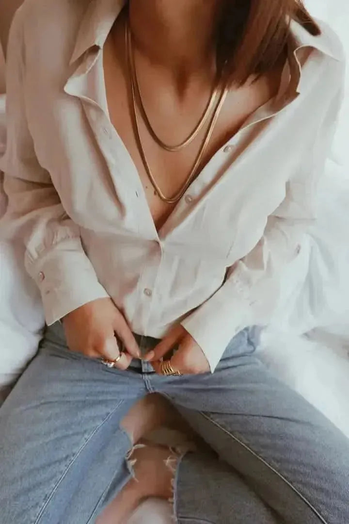 Gold Plated Necklace - Bad Moms Club