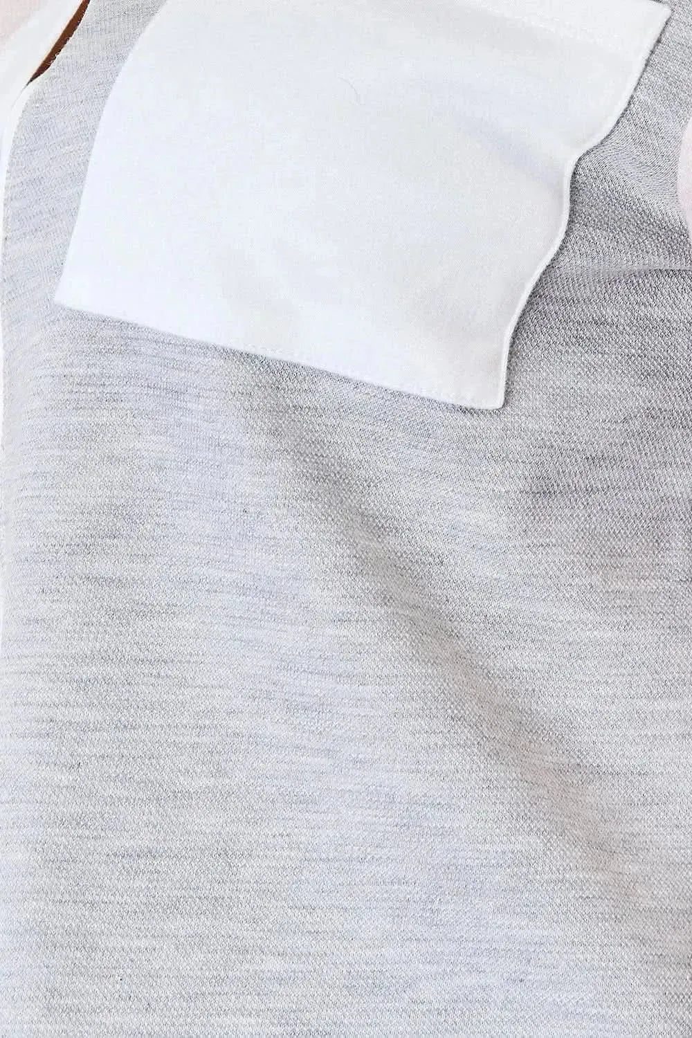 Double Take Color Block Curved Hem Shirt - Bad Moms Club