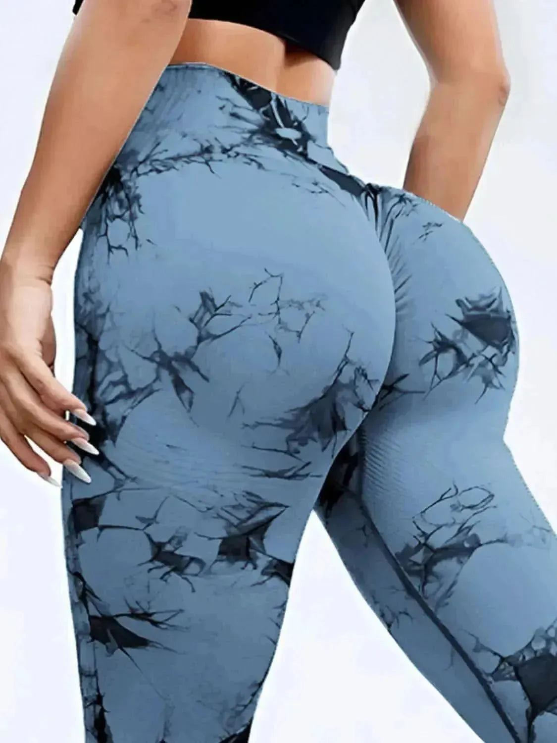 Tie-Dye High Waist Active Leggings - Bad Moms Club