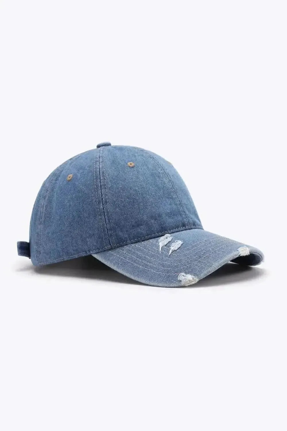 Distressed Adjustable Baseball Cap - Bad Moms Club