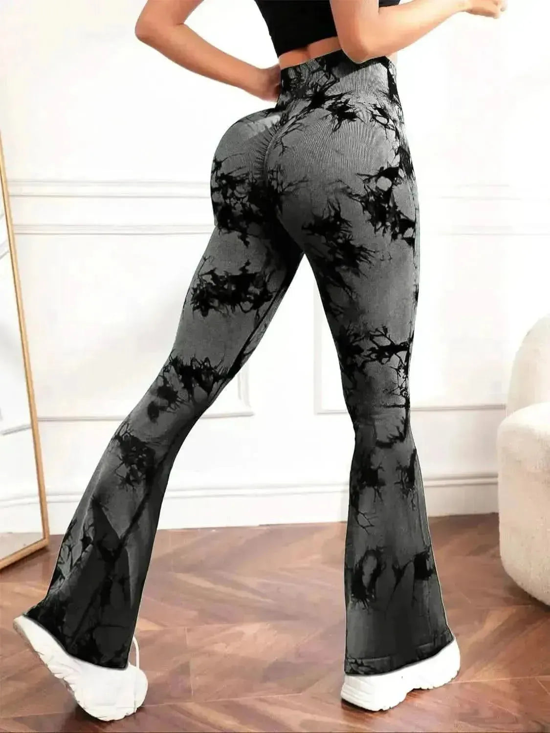 Tie-Dye High Waist Active Leggings - Bad Moms Club