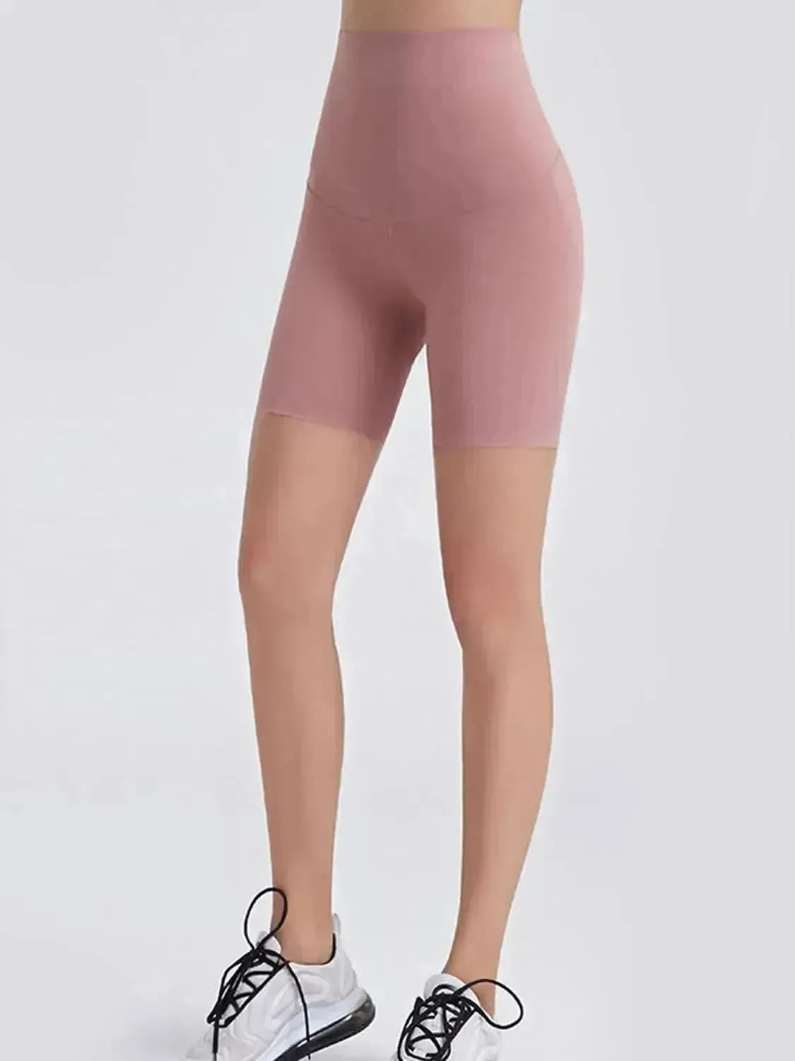 Wide Waistband Sports Shorts - Bad Moms Club