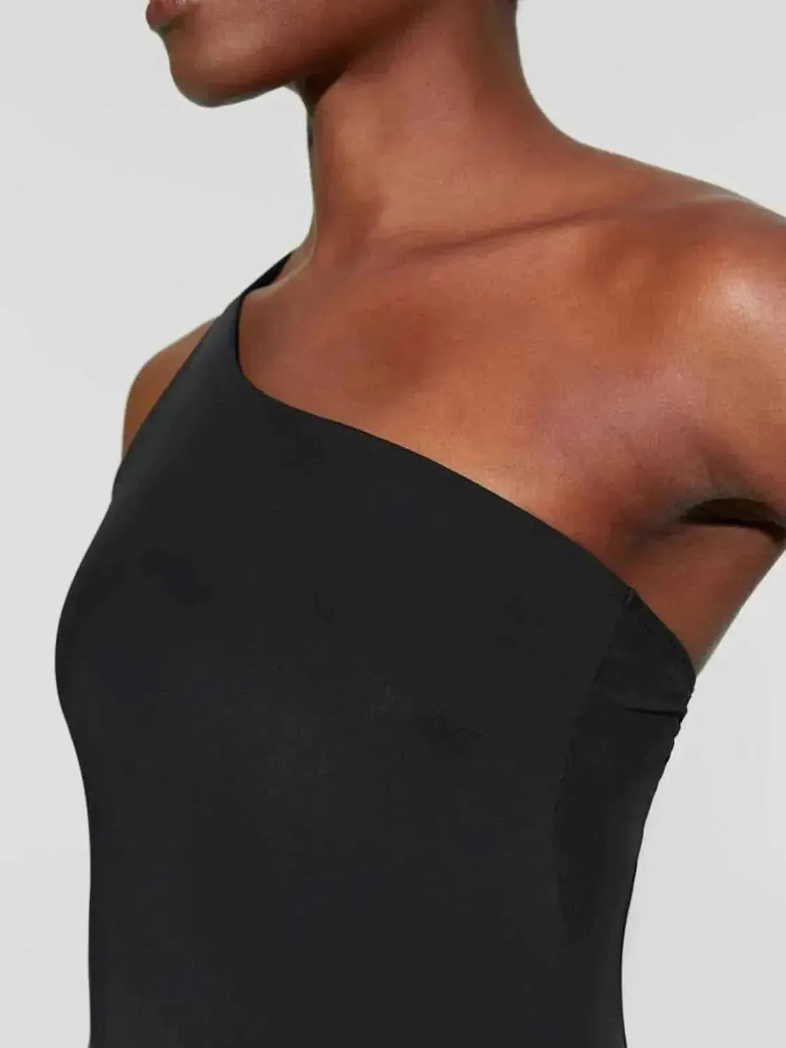 Single Shoulder Active Romper - Bad Moms Club