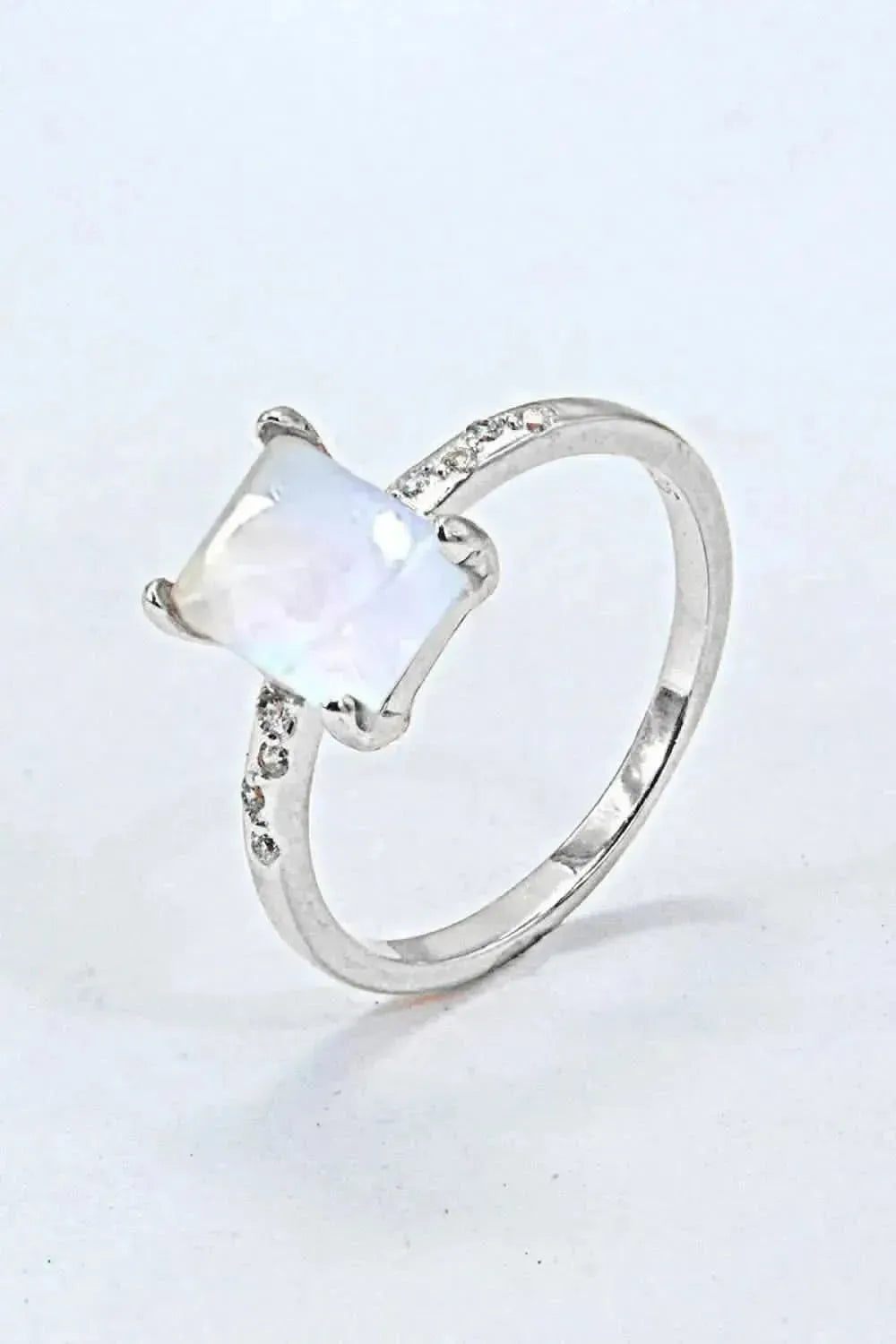 Square Moonstone Ring - Bad Moms Club