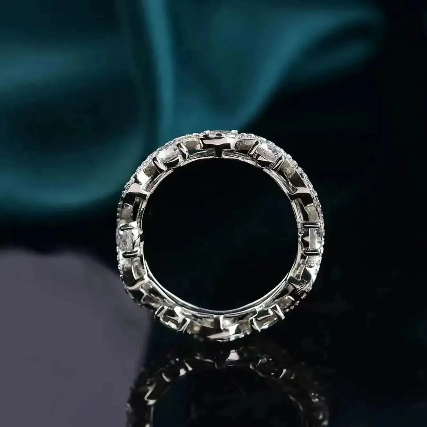 Moissanite 925 Sterling Silver Ring - Bad Moms Club