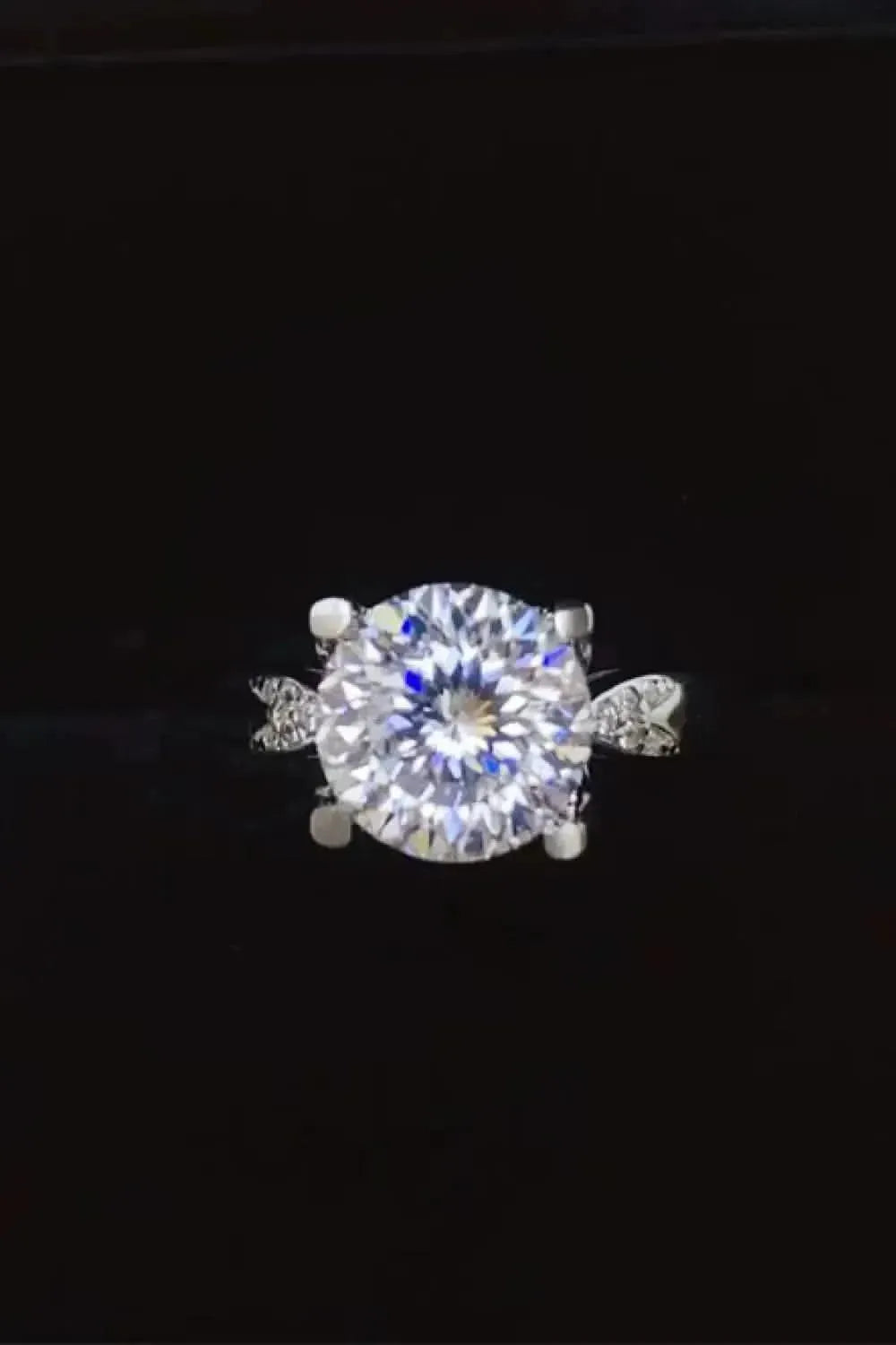 2 Carat Moissanite 925 Sterling Silver Ring - Bad Moms Club