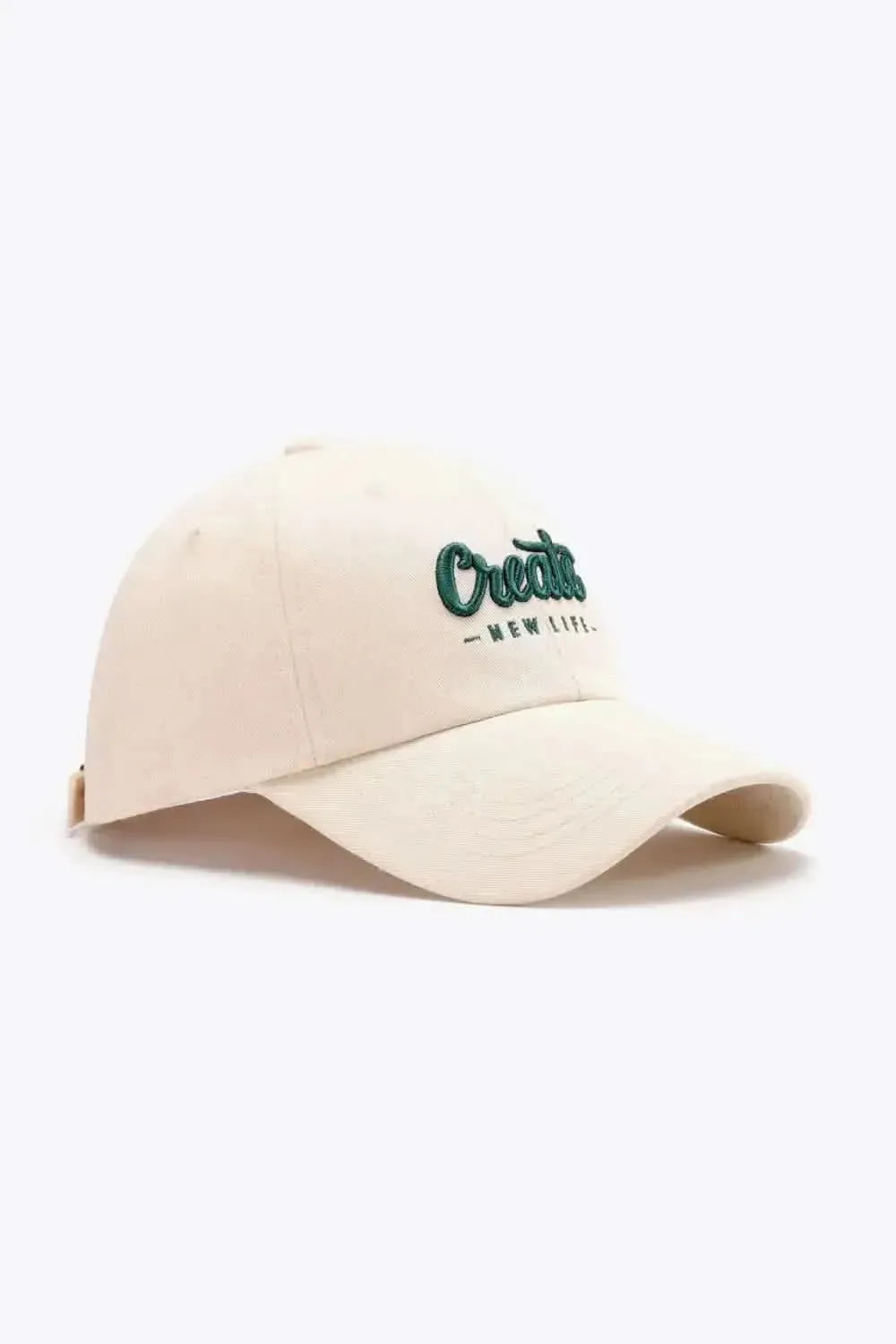 CREATE NEW LIFE Adjustable Cotton Baseball Cap - Bad Moms Club