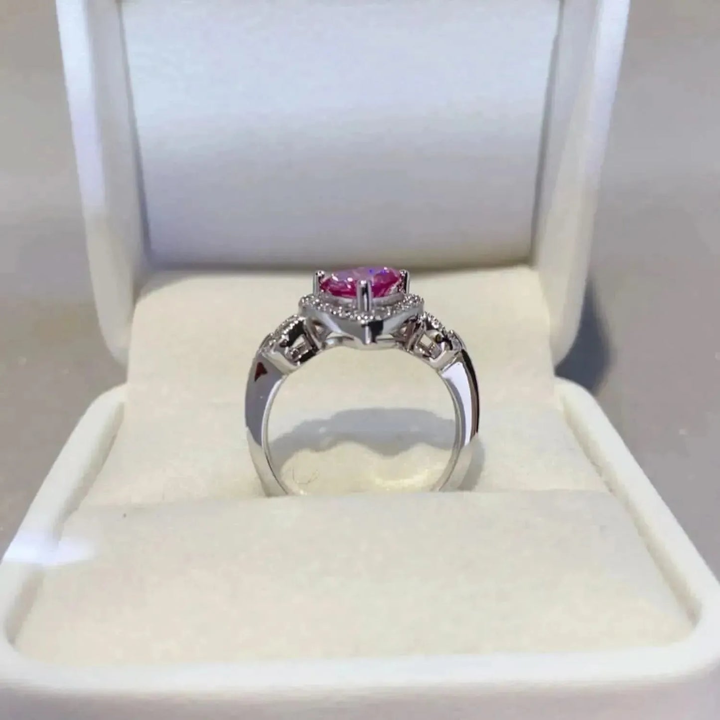 1 Carat Moissanite 925 Sterling Silver Ring - Bad Moms Club