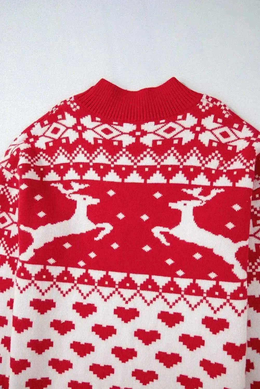 Christmas Element Turtleneck Long Sleeve Sweater - Bad Moms Club