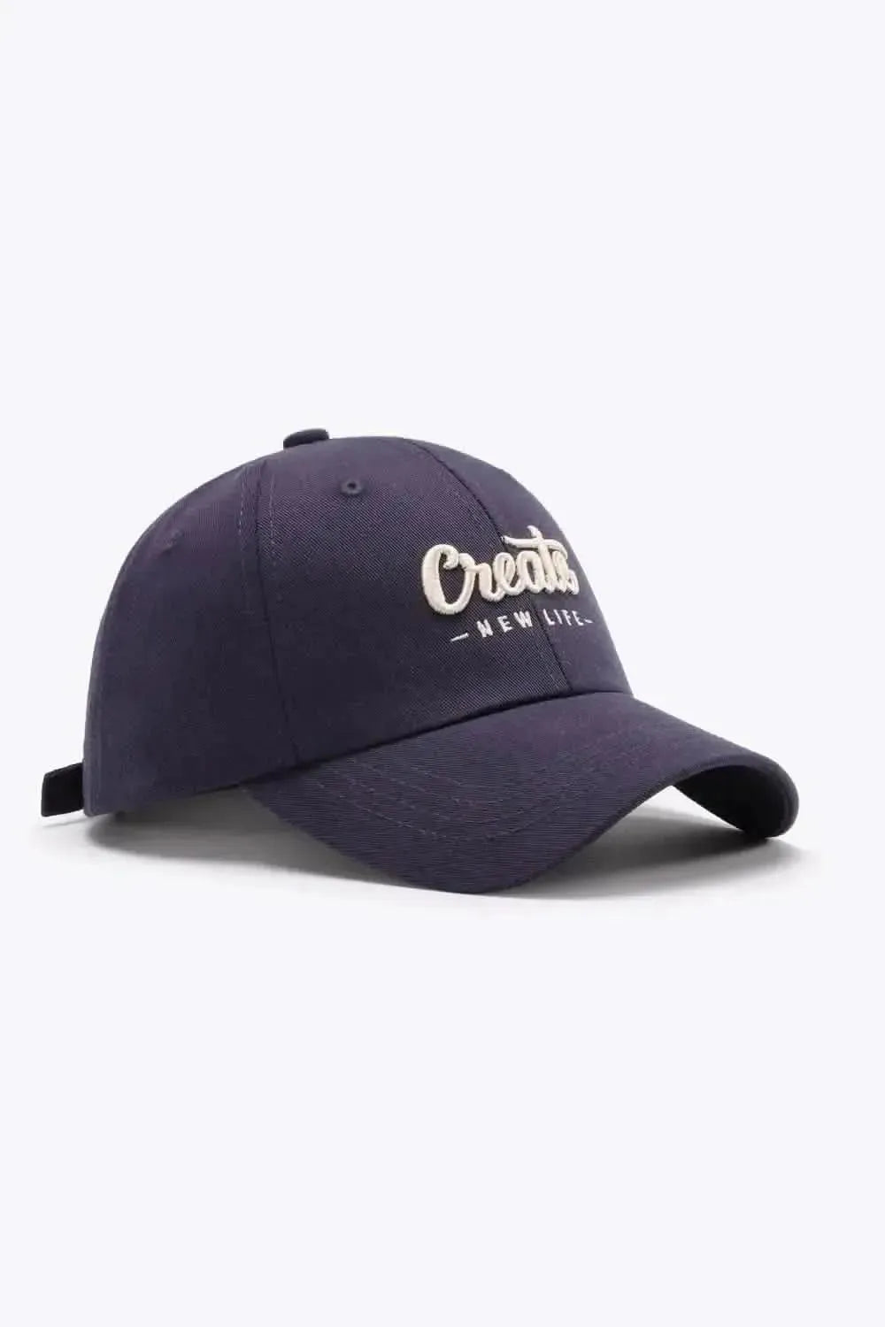 CREATE NEW LIFE Adjustable Cotton Baseball Cap - Bad Moms Club