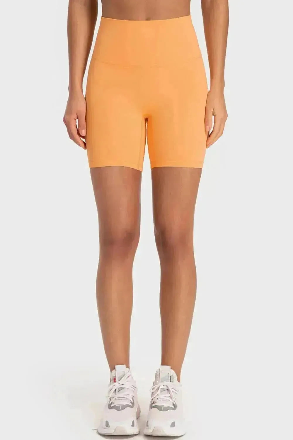 Staying Cozy Wide Waistband Biker Shorts - Bad Moms Club
