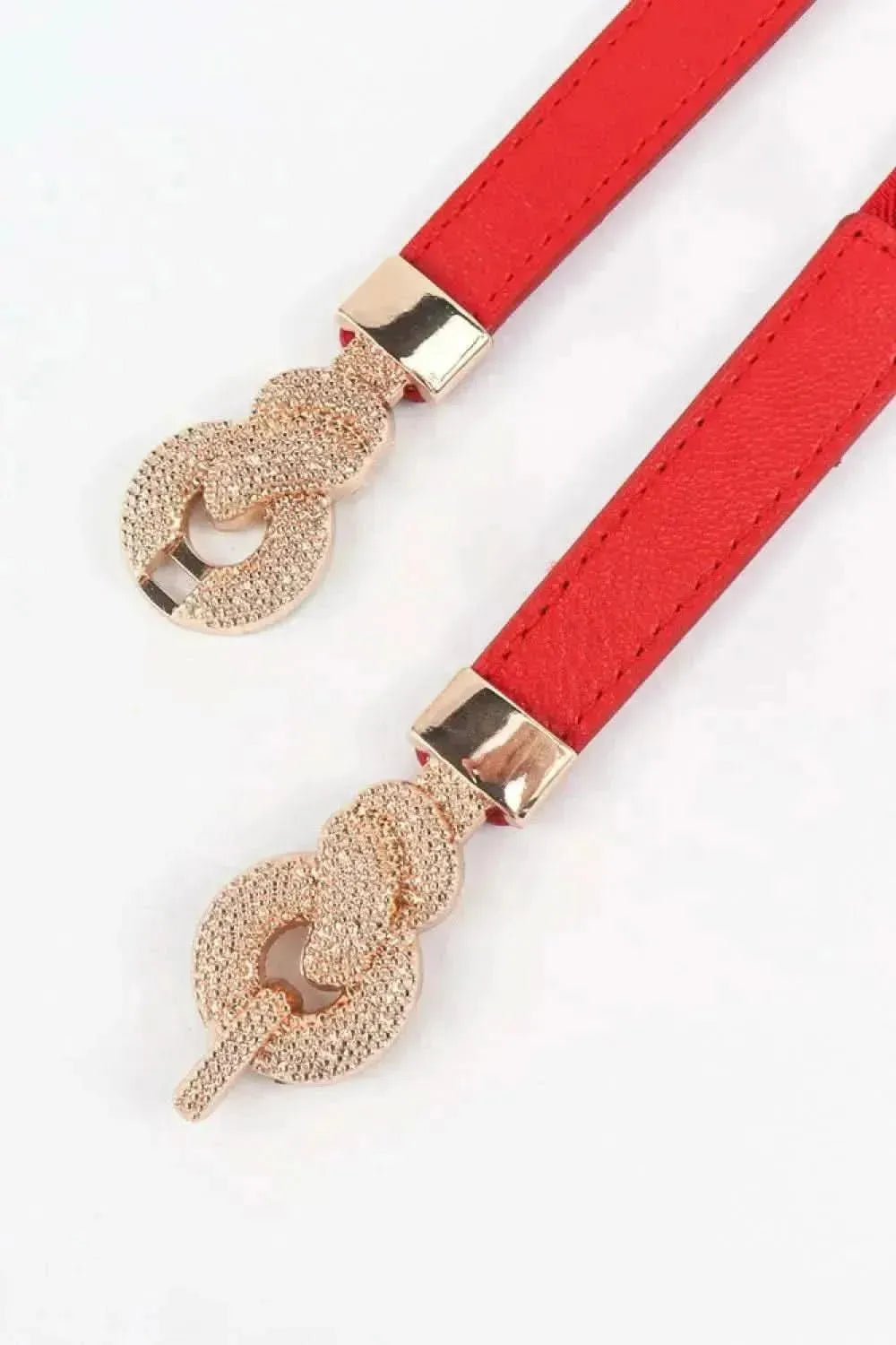 Zinc Alloy Buckle PU Leather Belt - Bad Moms Club
