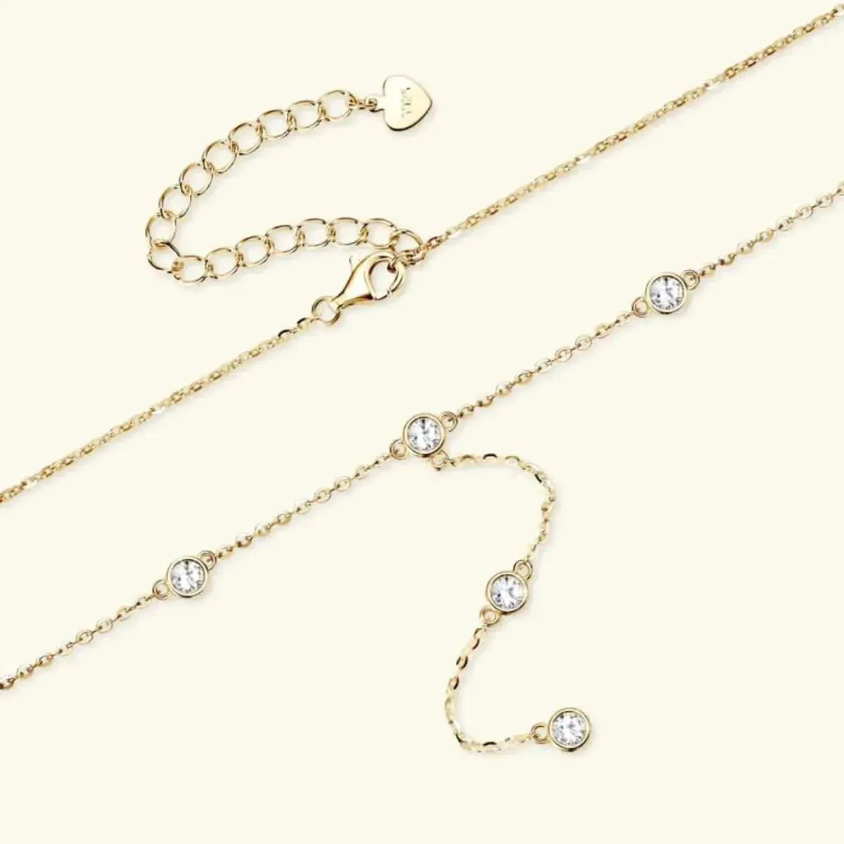 1.1 Carat Moissanite 925 Sterling Silver Necklace - Bad Moms Club