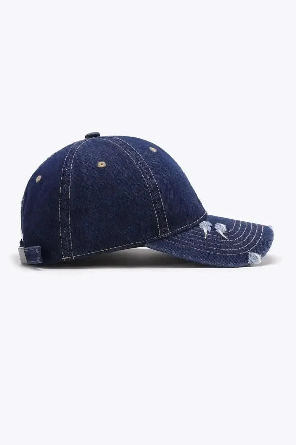 Distressed Adjustable Baseball Cap - Bad Moms Club