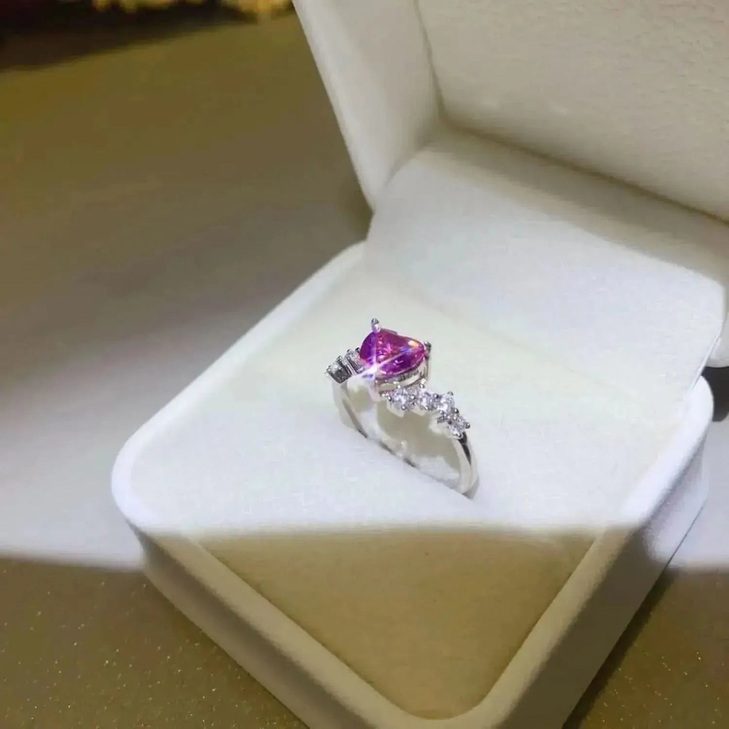 1 Carat Moissanite 925 Sterling Silver Ring - Bad Moms Club