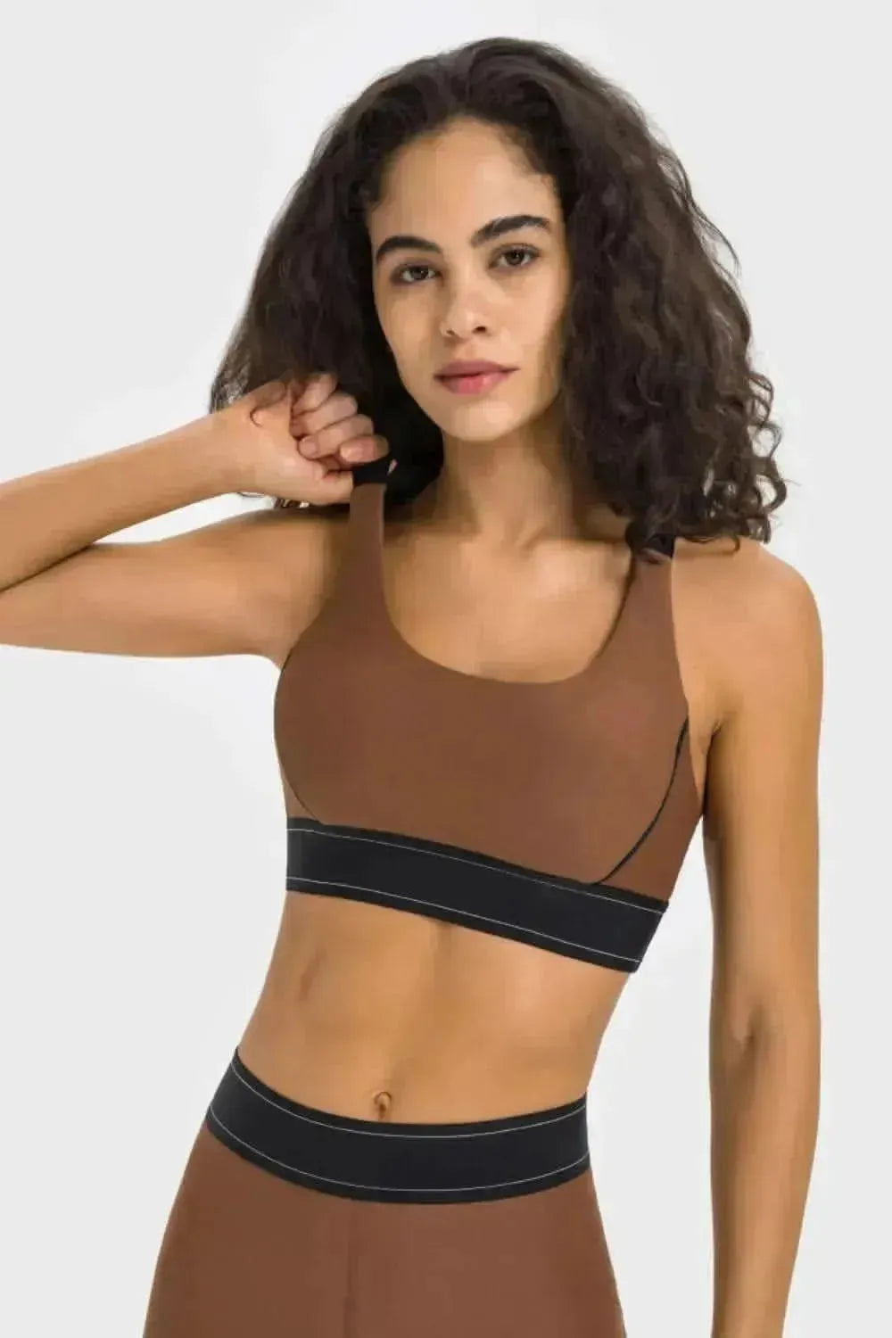 Contrast Sports Bra - Bad Moms Club