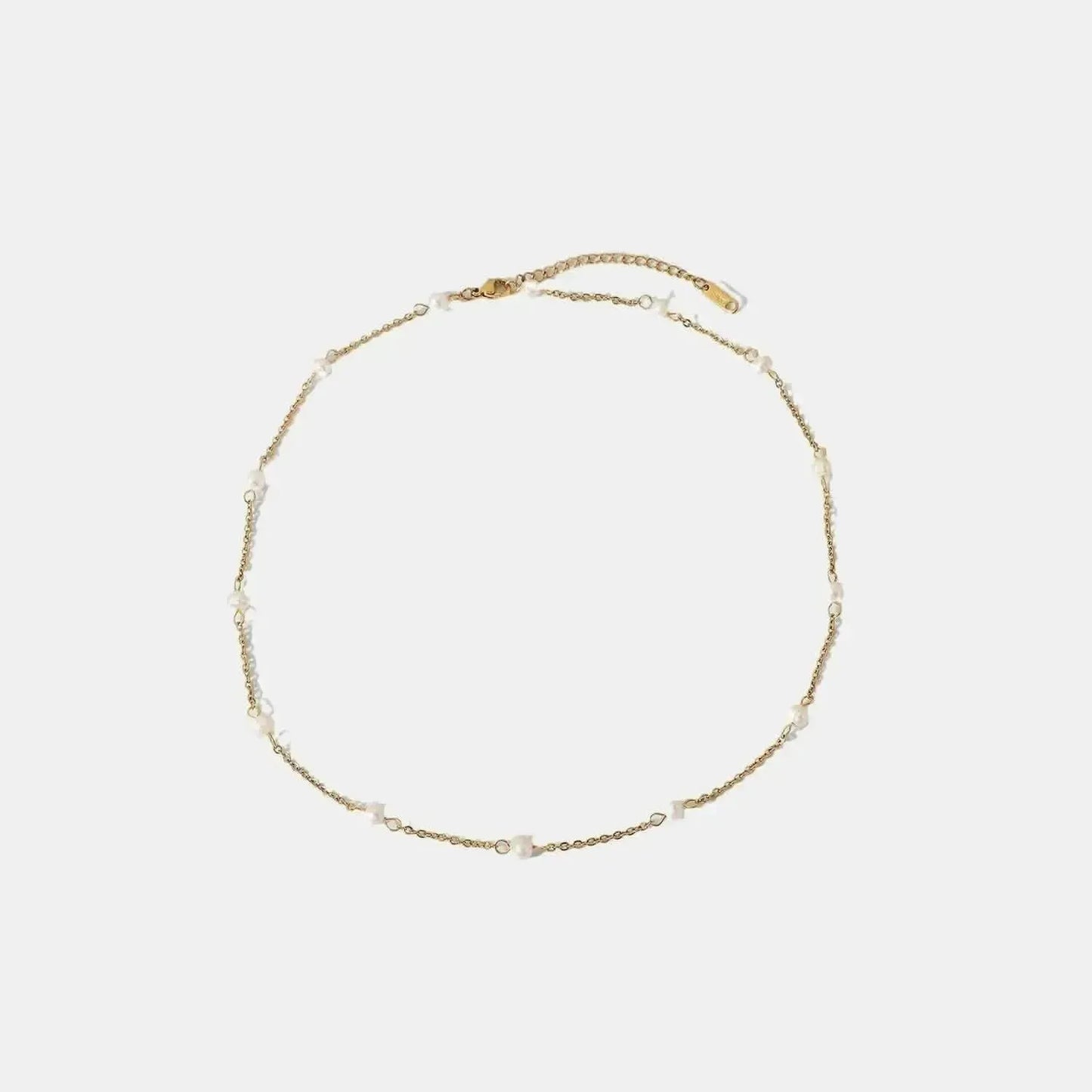 Freshwater Pearl 18K Gold-Plated Necklace - Bad Moms Club