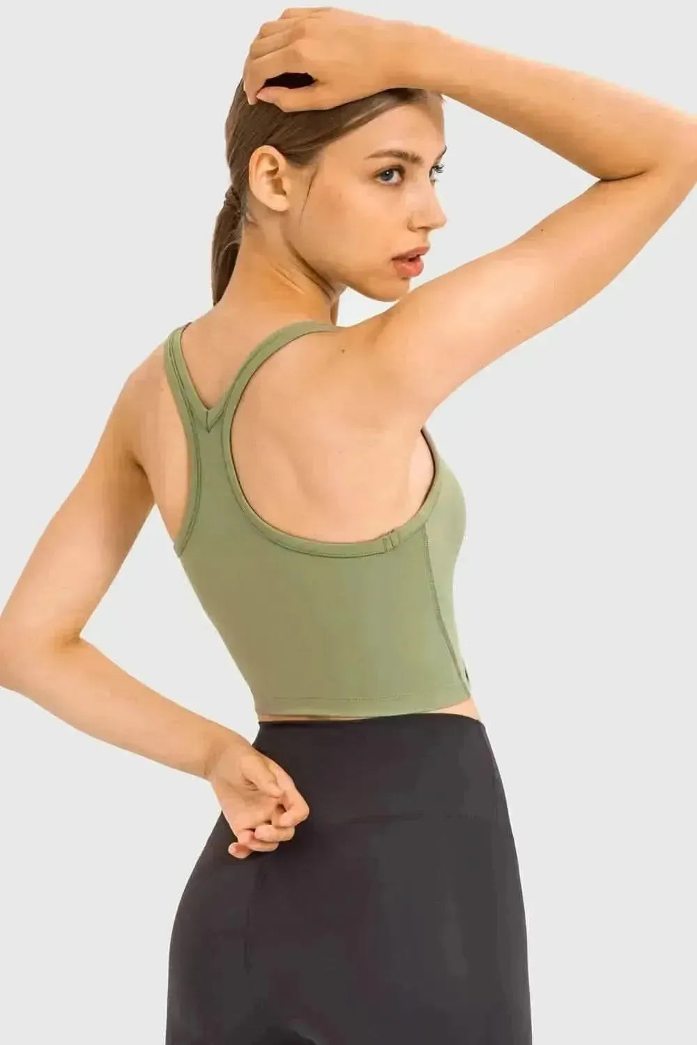 Racerback Sports Bra - Bad Moms Club