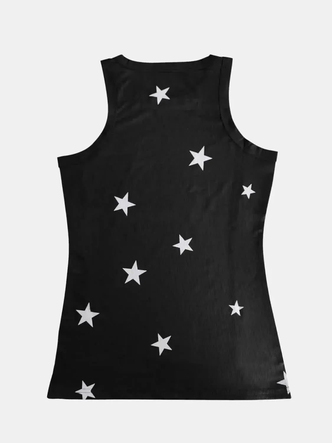 Full Size Star Round Neck Tank - Bad Moms Club