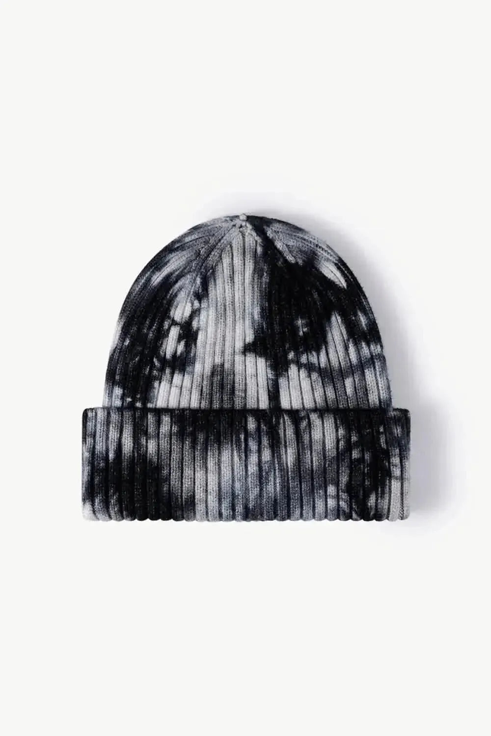 Tie-Dye Ribbed Cuffed Beanie - Bad Moms Club
