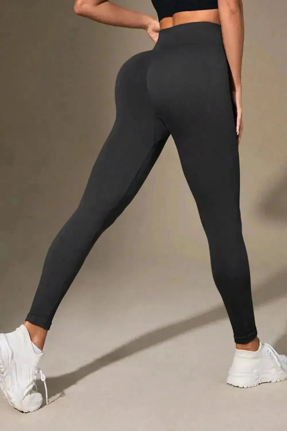 Wide Waistband Sports Leggings - Bad Moms Club