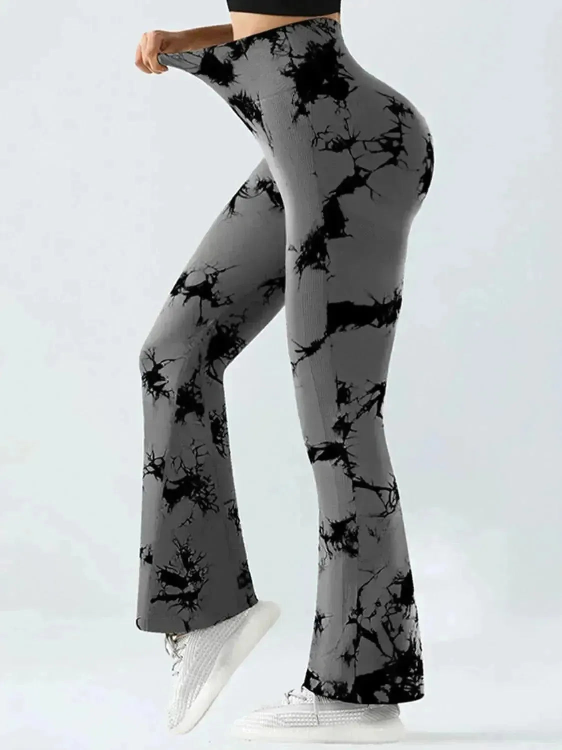 Tie-Dye High Waist Active Leggings - Bad Moms Club