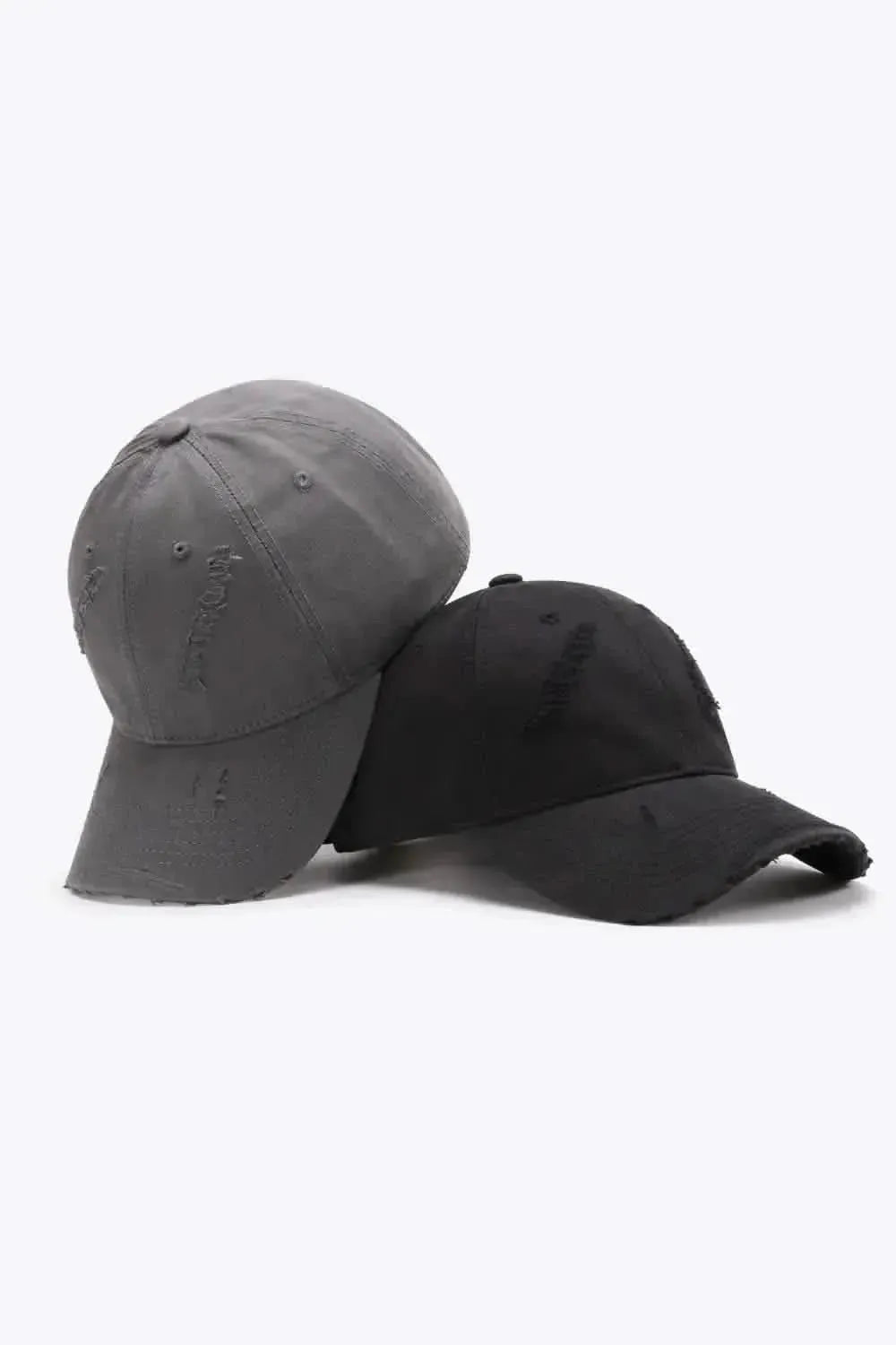 Distressed Adjustable Baseball Cap - Bad Moms Club