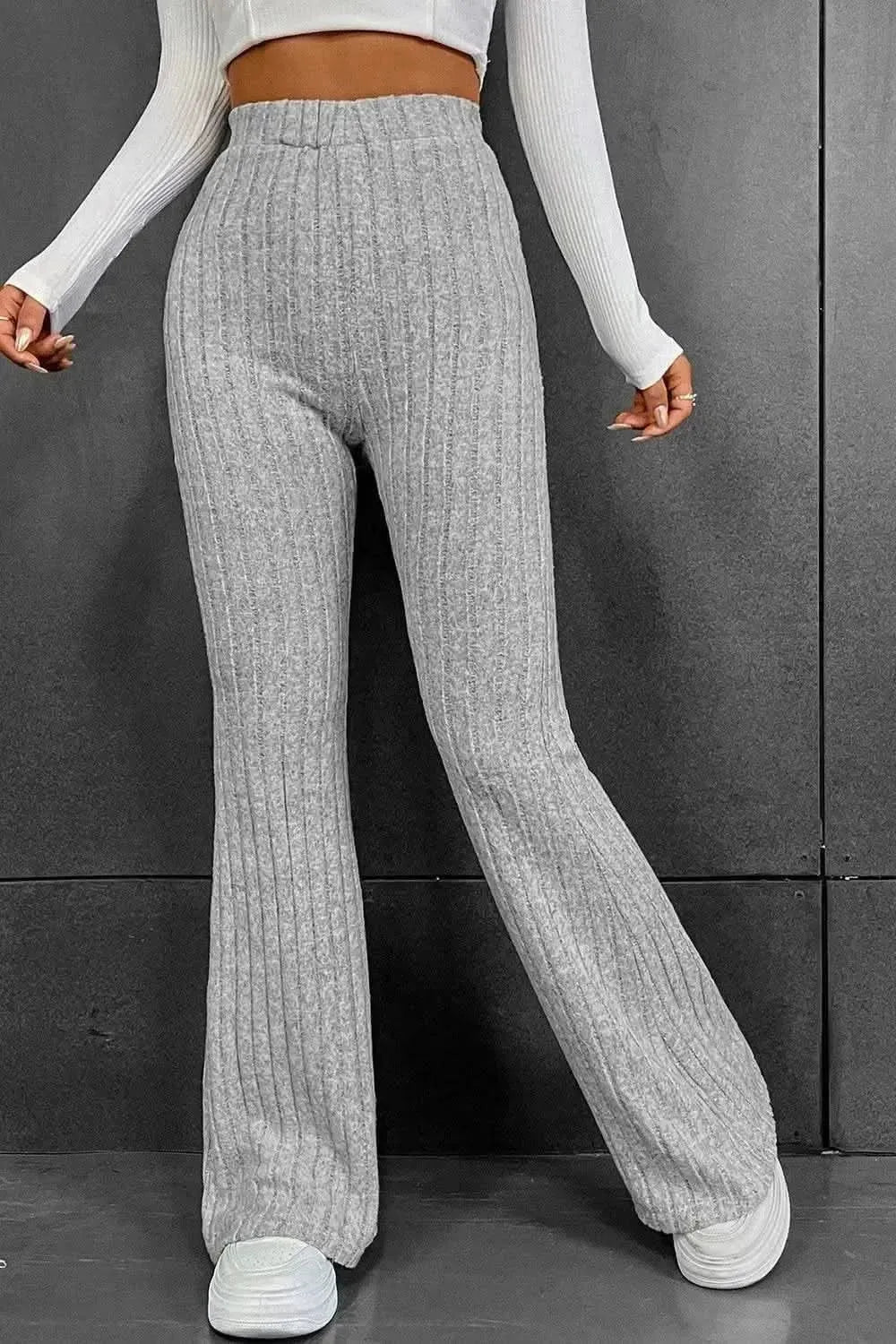 Ribbed Long Pants - Bad Moms Club