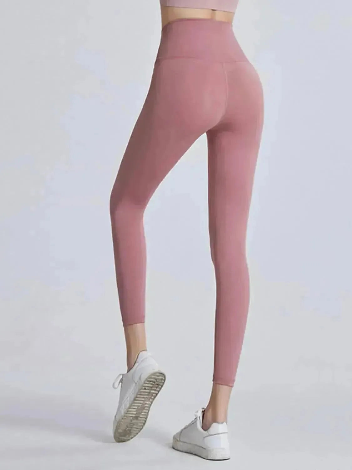Wide Waistband Sports Leggings - Bad Moms Club