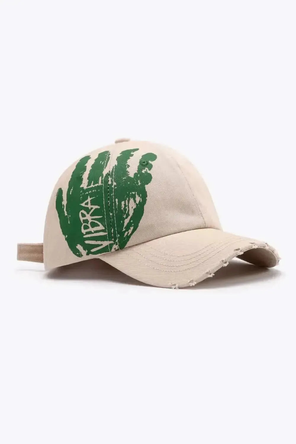 VIBRA Graphic Distressed Adjustable Baseball Cap - Bad Moms Club