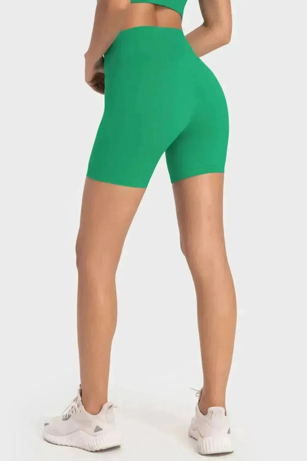Staying Cozy Wide Waistband Biker Shorts - Bad Moms Club