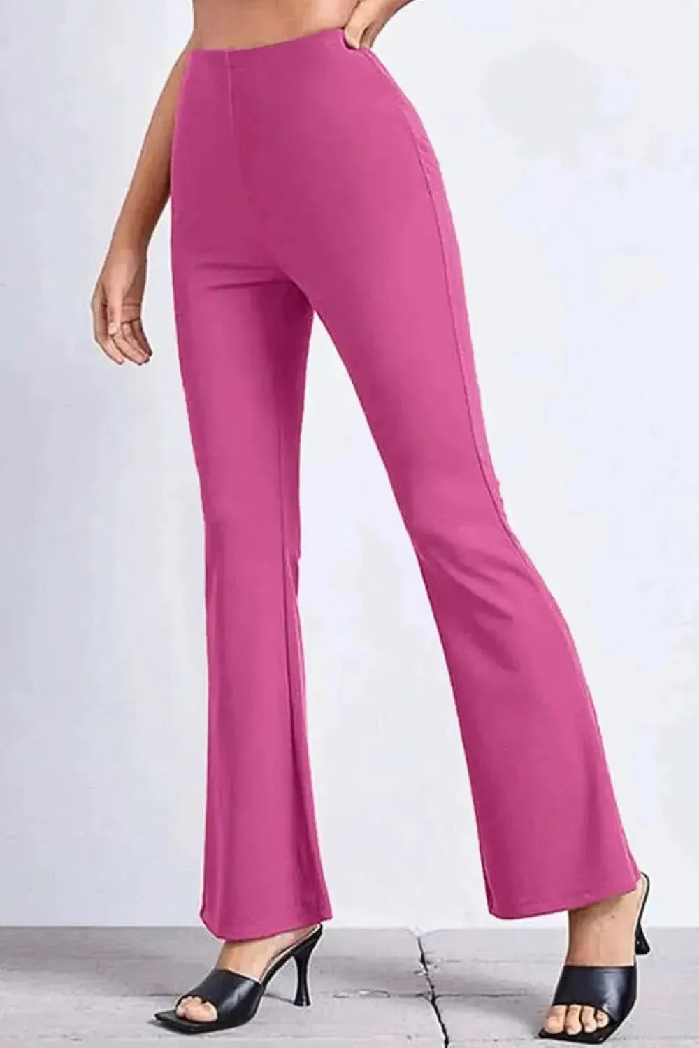 High Rise Flare Pants - Bad Moms Club