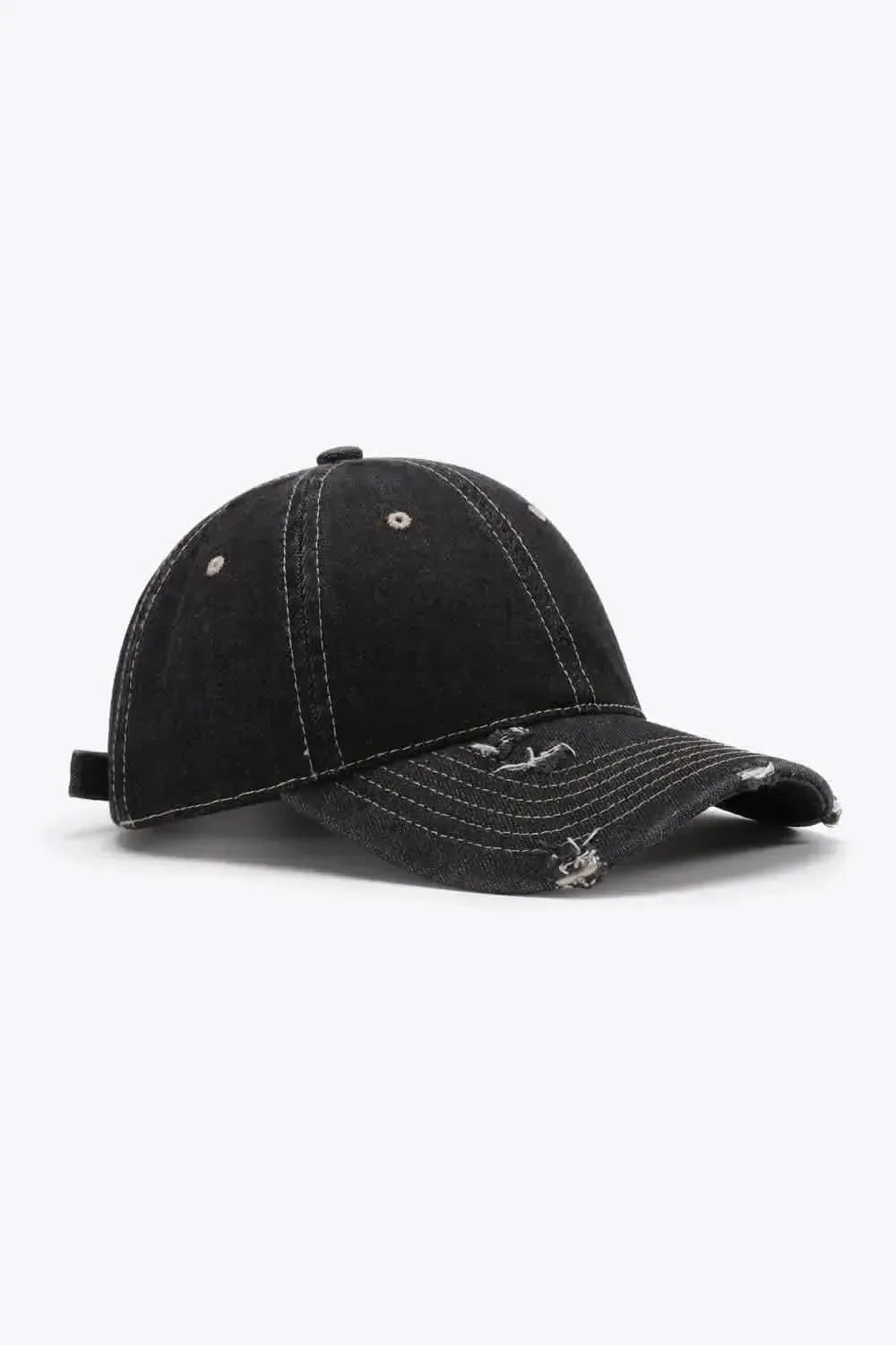 Distressed Adjustable Baseball Cap - Bad Moms Club