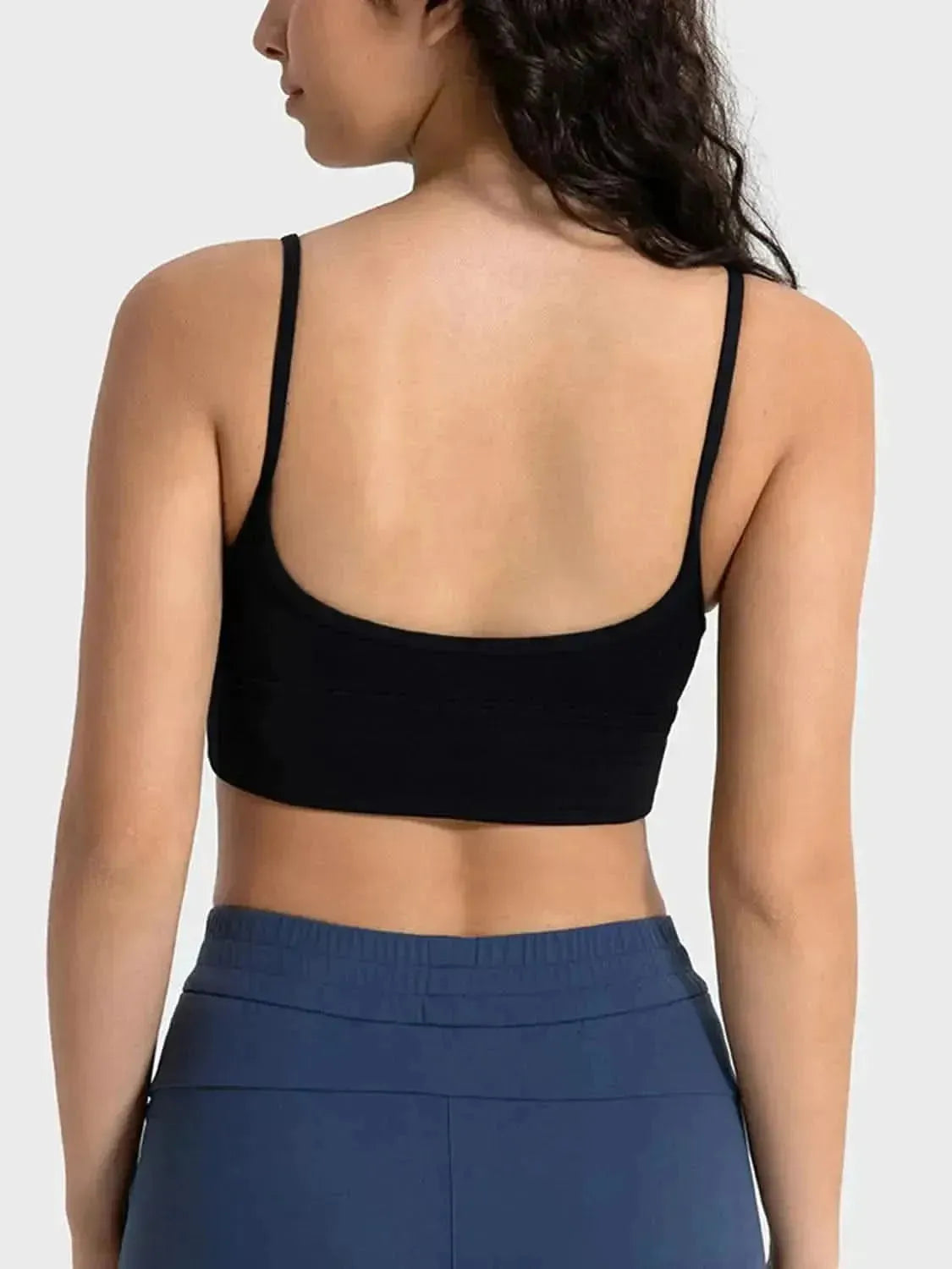 Spaghetti Strap Sport Bra - Bad Moms Club