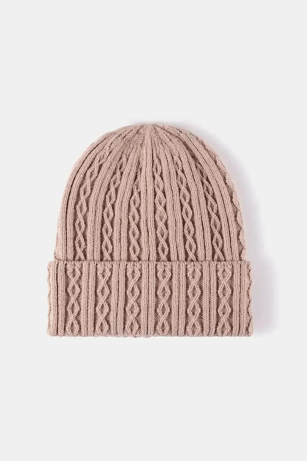 Mixed Knit Cuff Beanie - Bad Moms Club