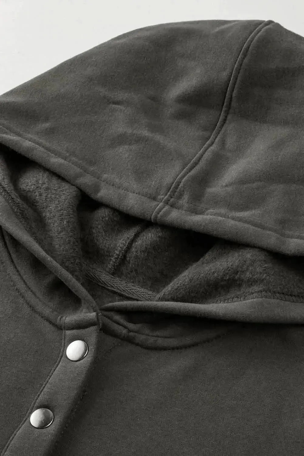 Quarter-Snap Dropped Shoulder Hoodie - Bad Moms Club