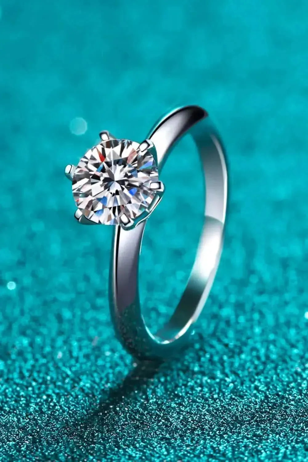 1.5 Carat Moissanite 925 Sterling Silver Ring - Bad Moms Club