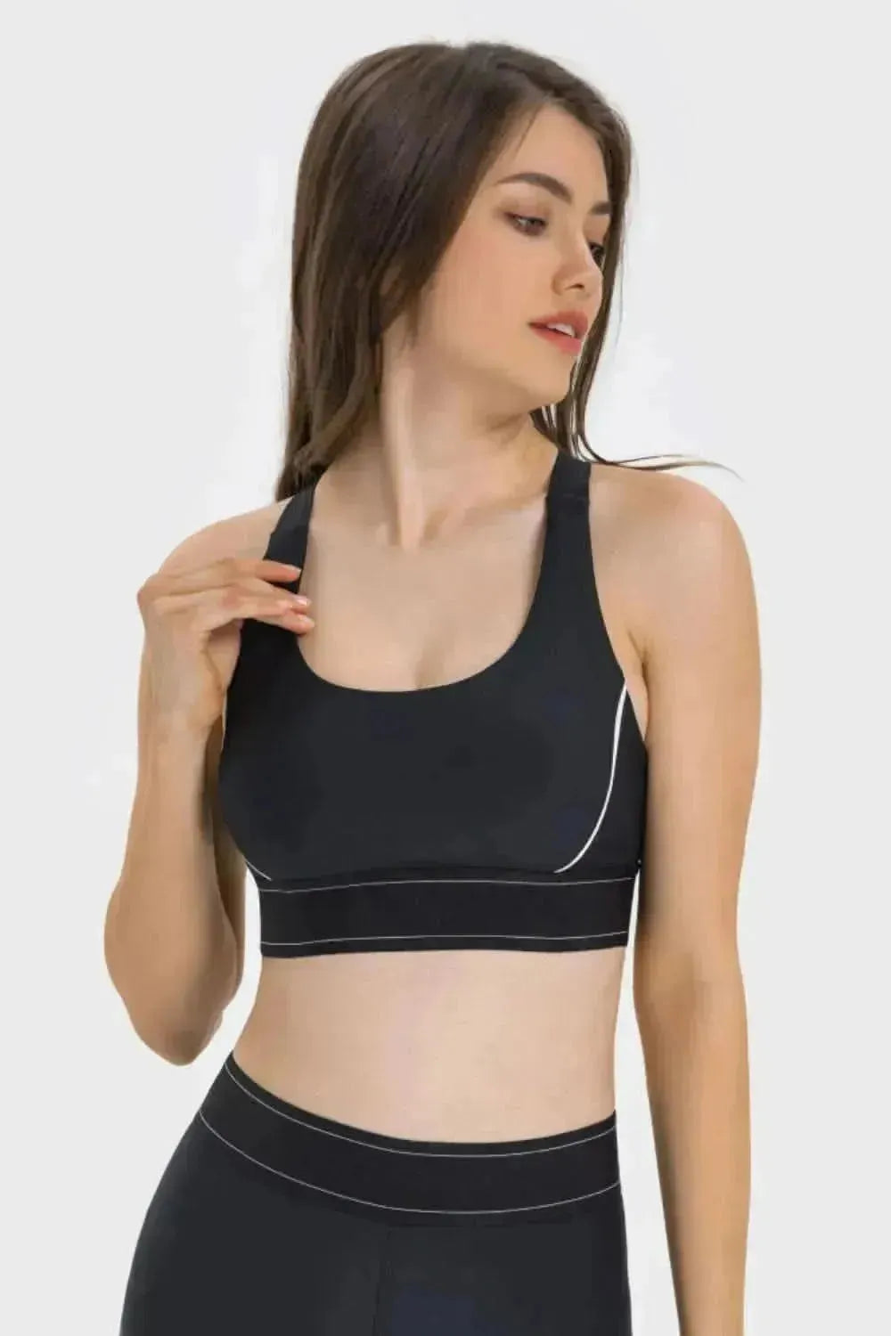 Contrast Sports Bra - Bad Moms Club
