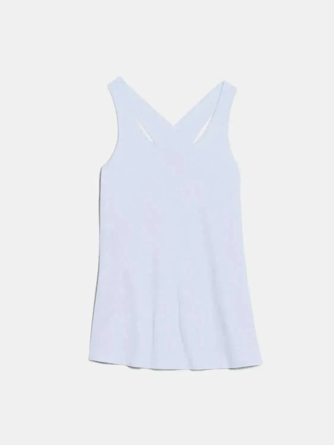 Crisscross Scoop Neck Active Tank - Bad Moms Club