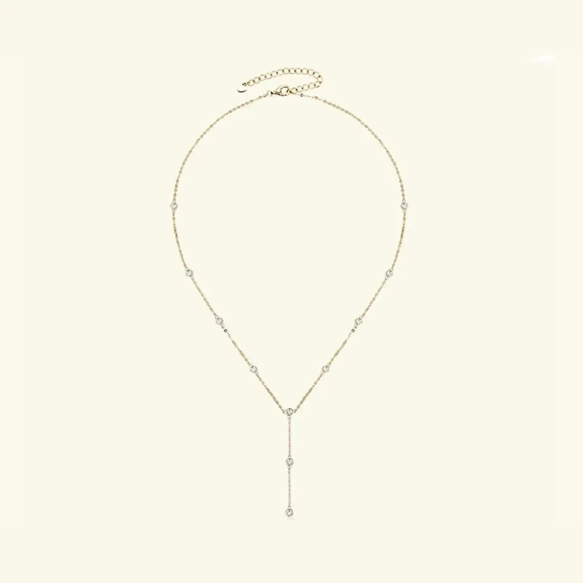 1.1 Carat Moissanite 925 Sterling Silver Necklace - Bad Moms Club