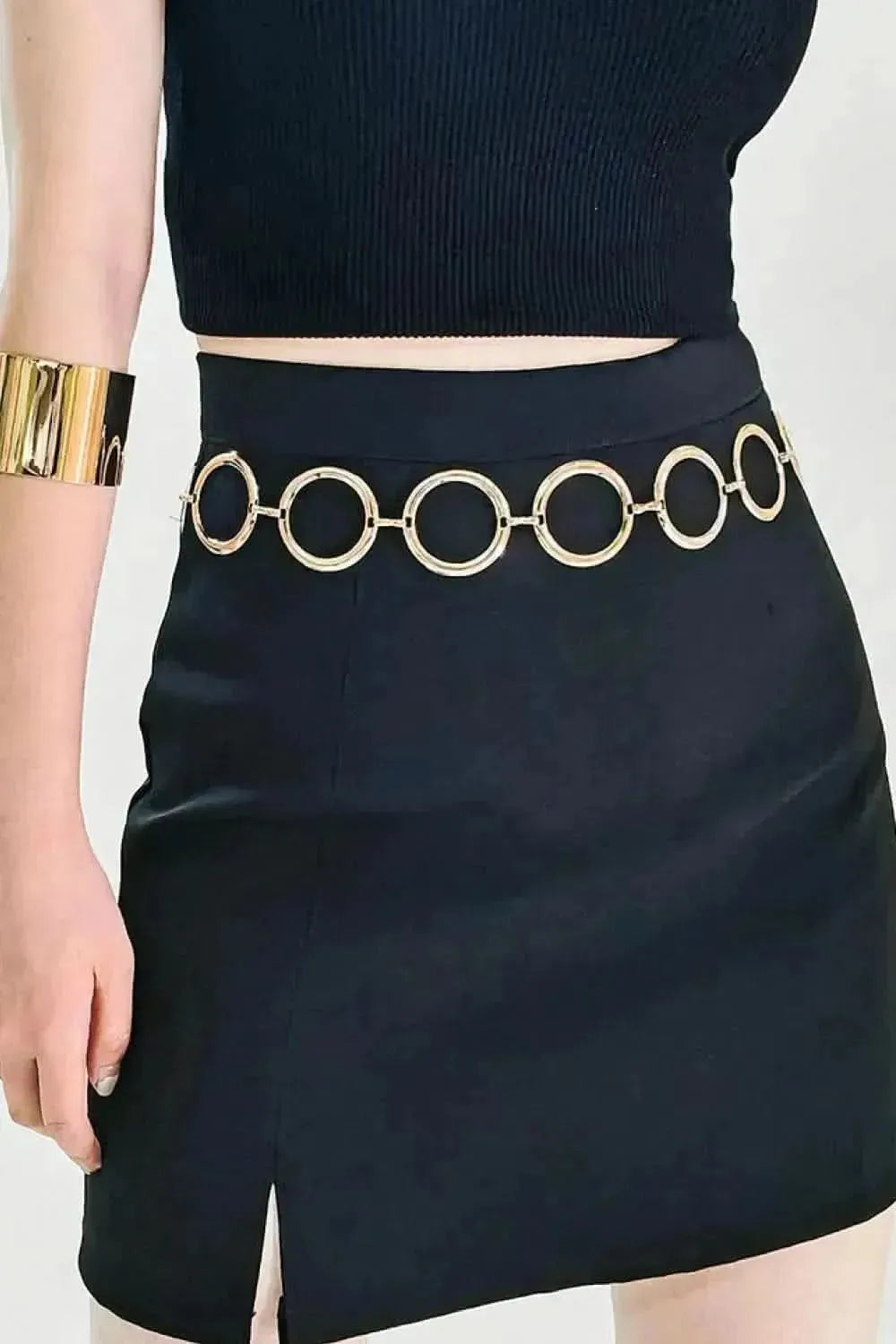 Circle Ring Chain Belt - Bad Moms Club
