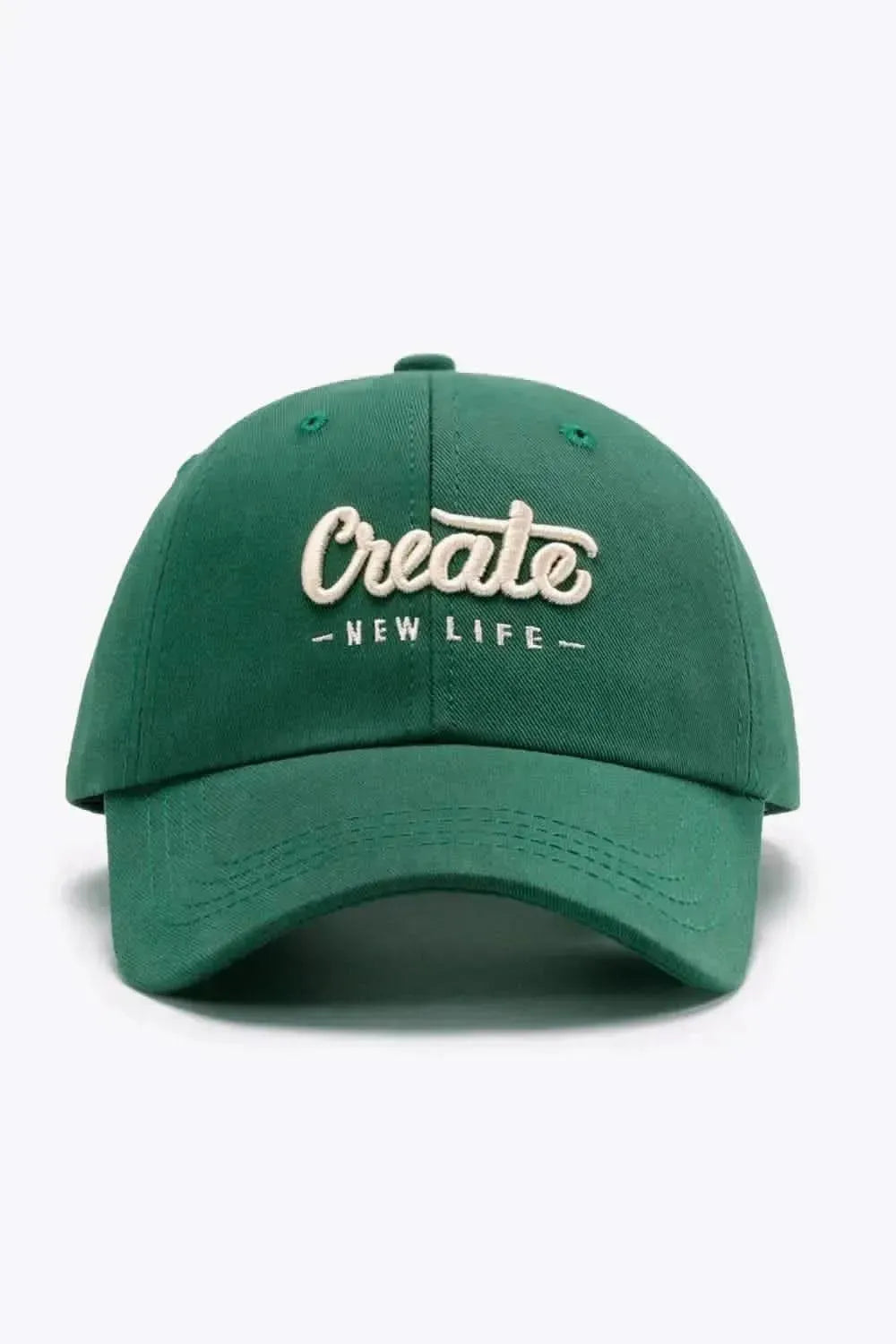 CREATE NEW LIFE Adjustable Cotton Baseball Cap - Bad Moms Club