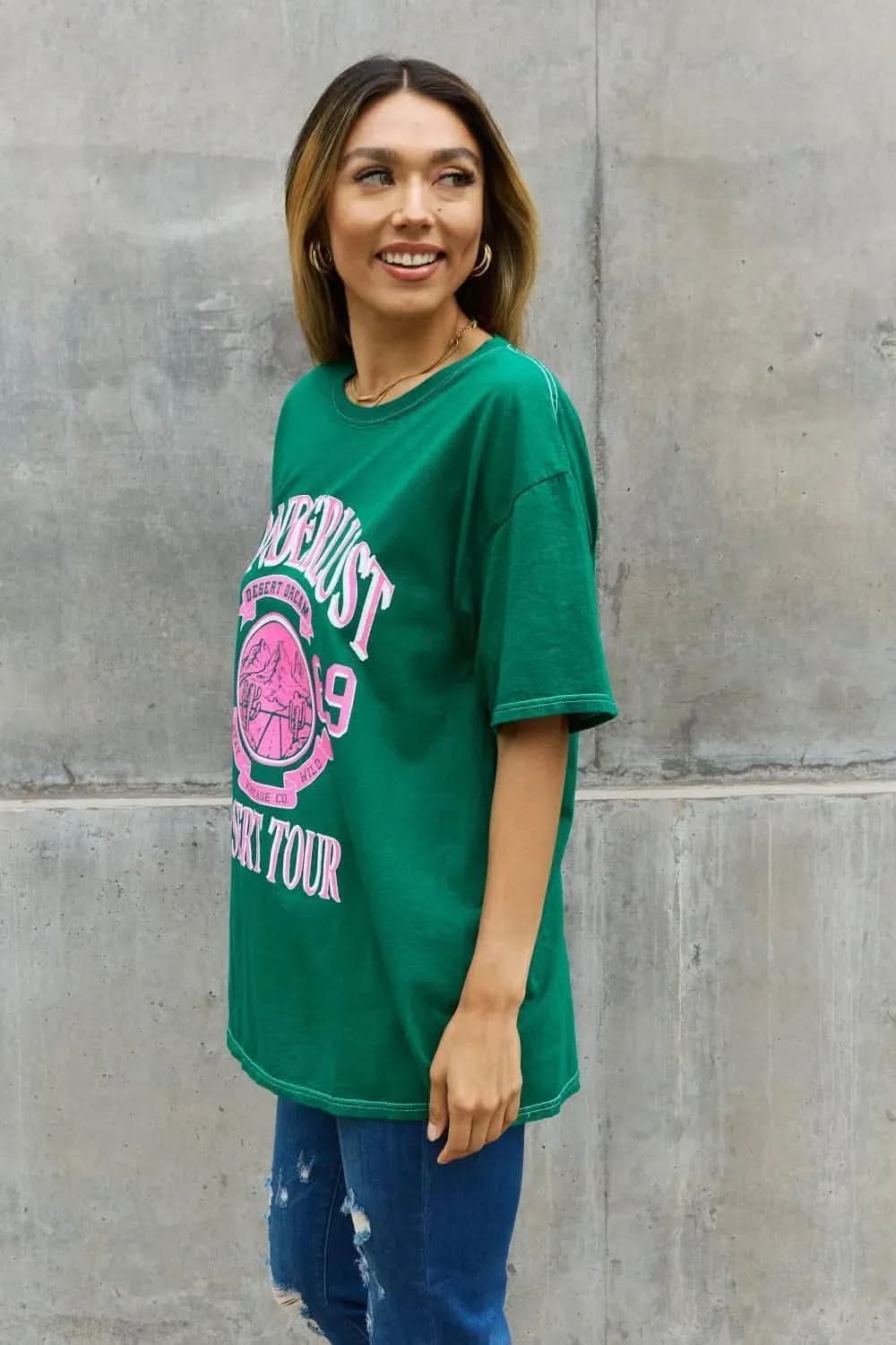 Sweet Claire "Wanderlust" Graphic T-Shirt - Bad Moms Club