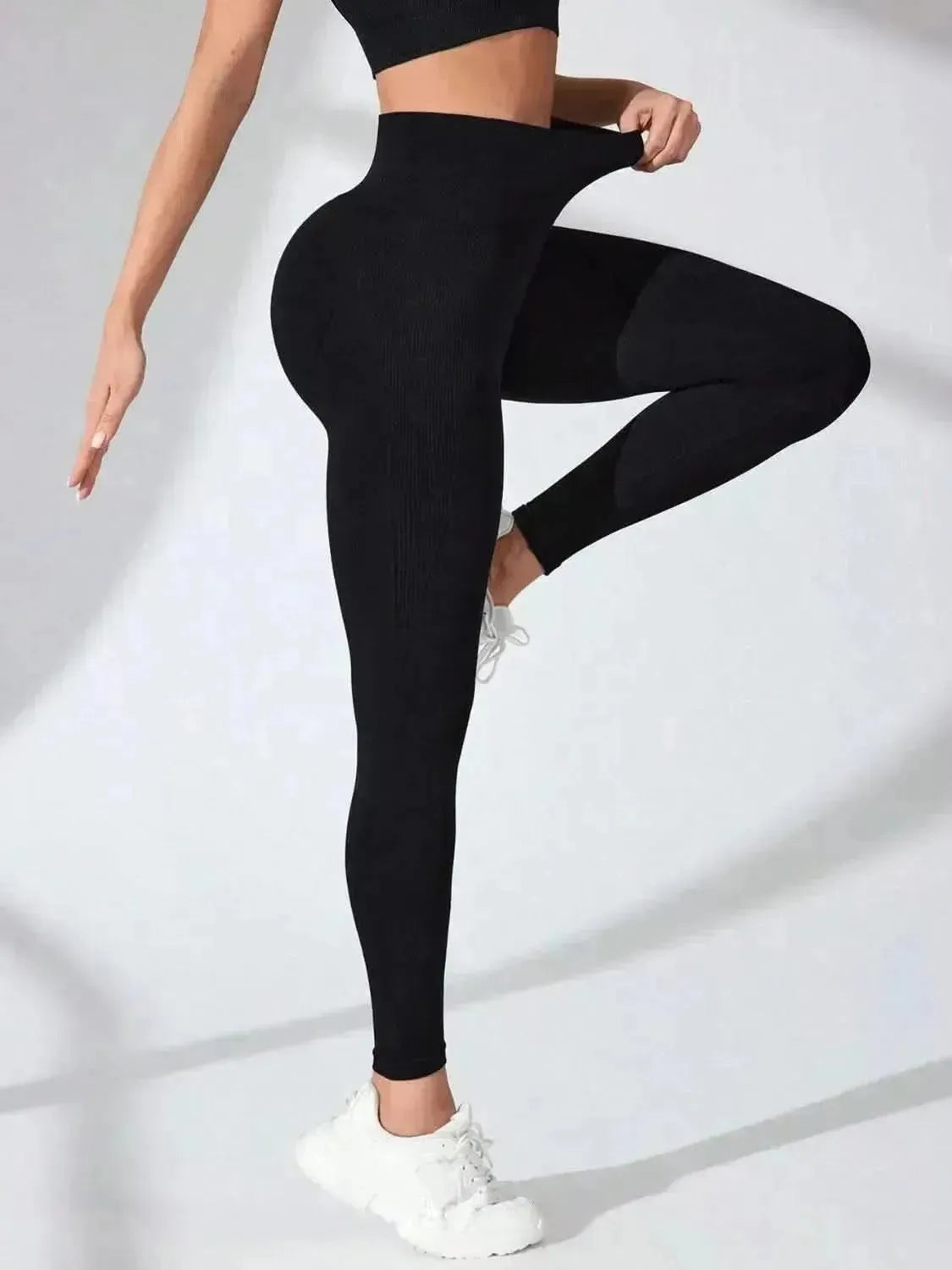 High Waist Active Leggings - Bad Moms Club