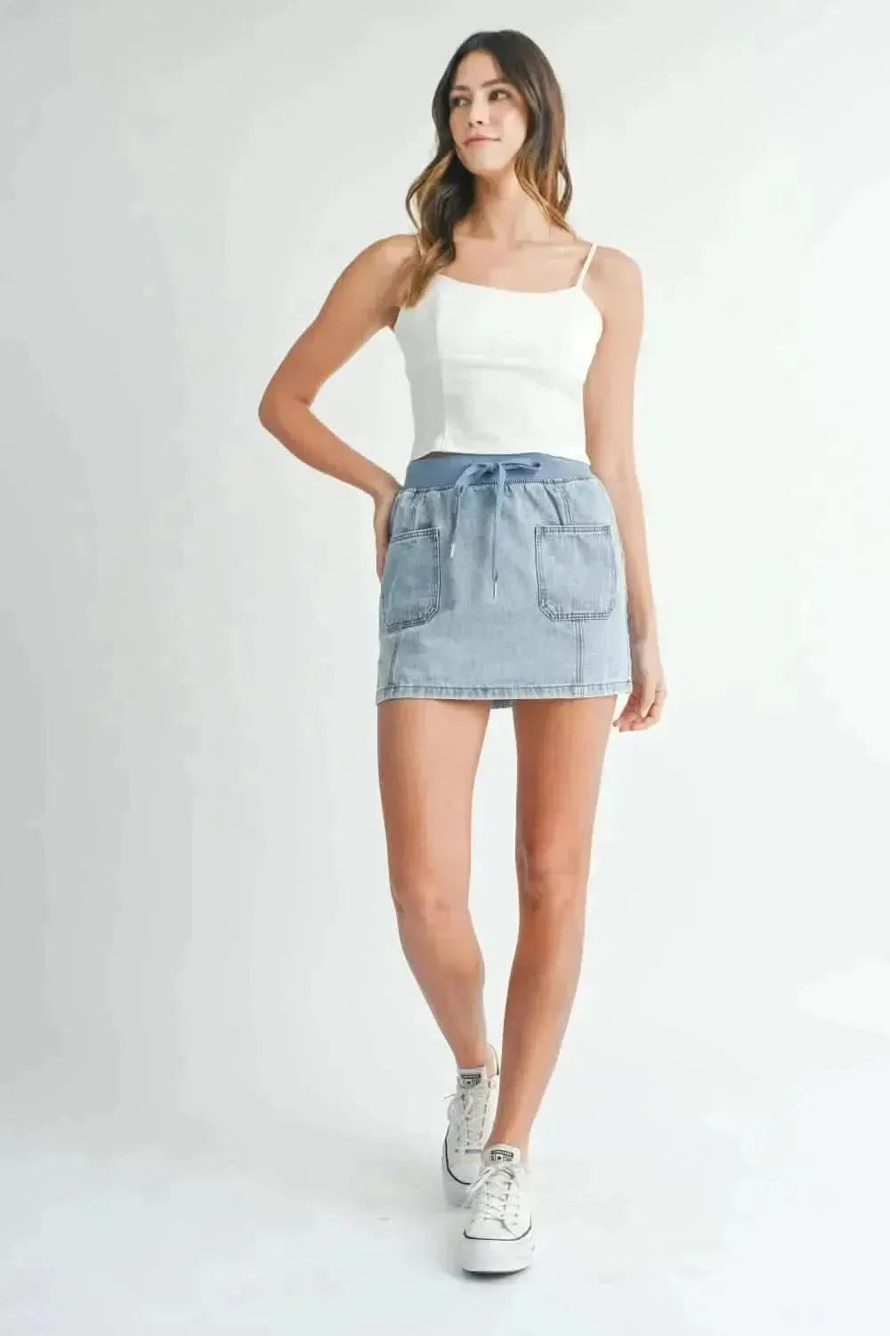 MABLE Strappy Back Cropped Cami - Bad Moms Club