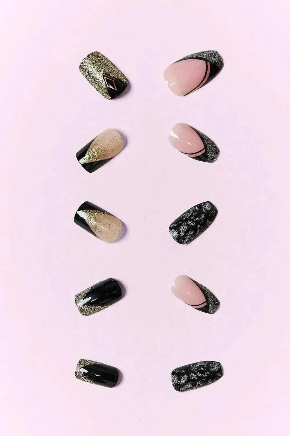 SO PINK BEAUTY Press On Nails 2 Packs - Bad Moms Club