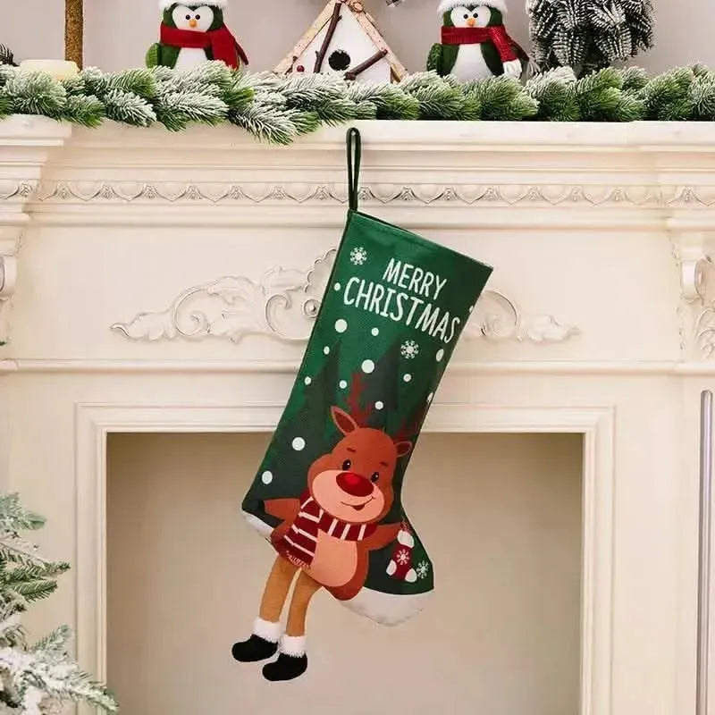 Printed Christmas Stocking Hanging Widget - Bad Moms Club